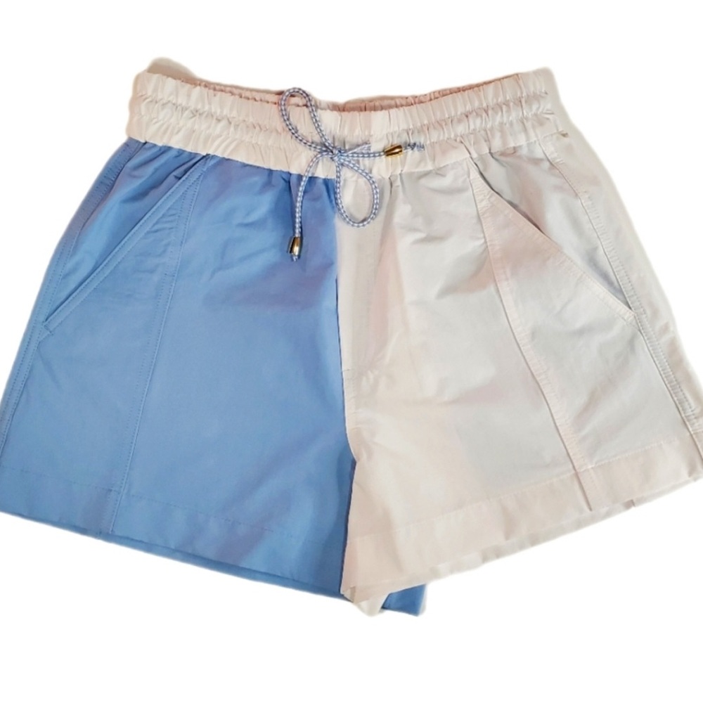 J CREW - NWT Paddle Board Swim Shorts Size XS Blue White Sportswear Activewear